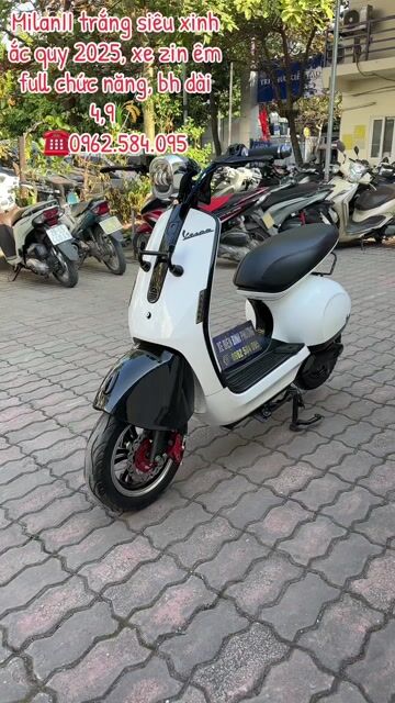 Milan trăng siêu nét ắc quy 2025. Mua bán Xe điện tại Quận Bắc Từ Liêm Hà Nội được đăng bởi Xe điện Bình Phương hình 1
