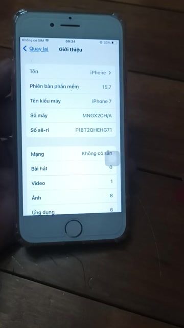 Apple iPhone 7 128GB vàng hồng (MỚI 97%). Mua bán Điện thoại tại Quận Hoàng Mai Hà Nội được đăng bởi Mr Bach hình 1