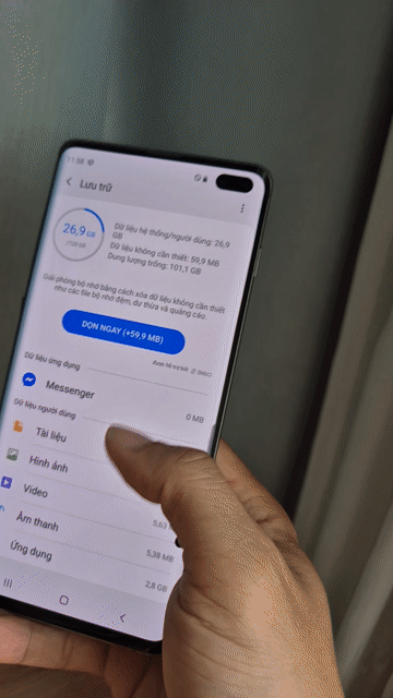 Samsung S10+ 128GB chip snap. Mua bán Điện thoại tại Quận 8 Tp Hồ Chí Minh được đăng bởi Phan Minh Tân hình 1