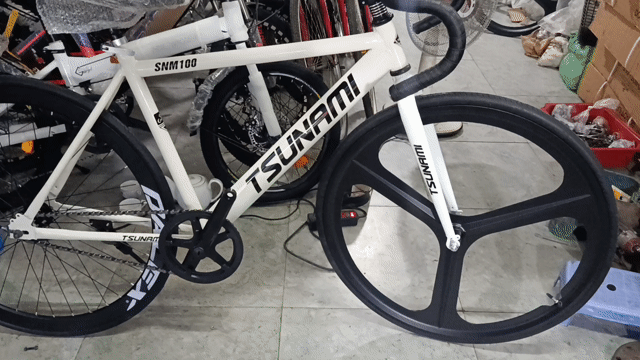 Xe đạp thể thao TSUNAMI Fixed gear líp ngược. Mua bán Xe đạp tại Quận Bình Tân Tp Hồ Chí Minh được đăng bởi xả kho dòng xe đạp thể thao  hình 1