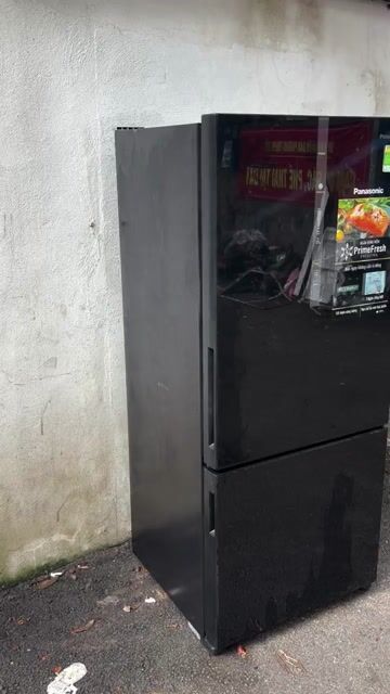 Tủ lạnh Panasonic Đen inverter 418l mới 70%. Mua bán Tủ lạnh tại Huyện Hoài Đức Hà Nội được đăng bởi Điện Lạnh Tâm Tín Hà Nội hình 1
