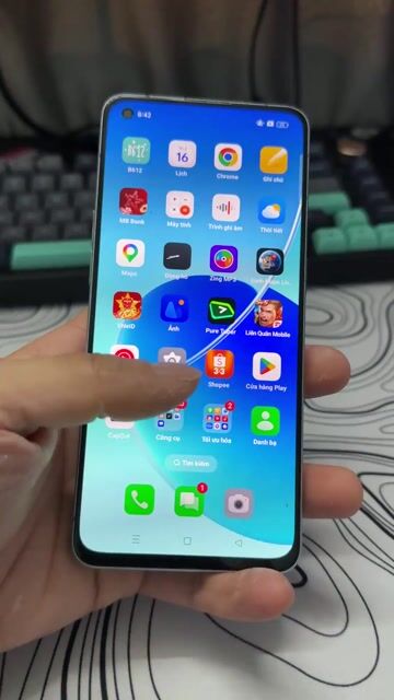 Oppo Reno 6 5G 256GB Bạc zin chuẩn. Mua bán Điện thoại tại Thành phố Thủ Đức Tp Hồ Chí Minh được đăng bởi Võ Nhân hình 1