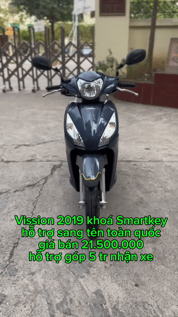 Vision Smartkey 2019 máy zin sơn zin. màu sơn đẹp. Mua bán Xe máy tại Quận Cầu Giấy Hà Nội được đăng bởi Xe Máy Đoàn Văn Cam Kết Đúng Ảnh Đúng Biển Đúng Giá Trị hình 1