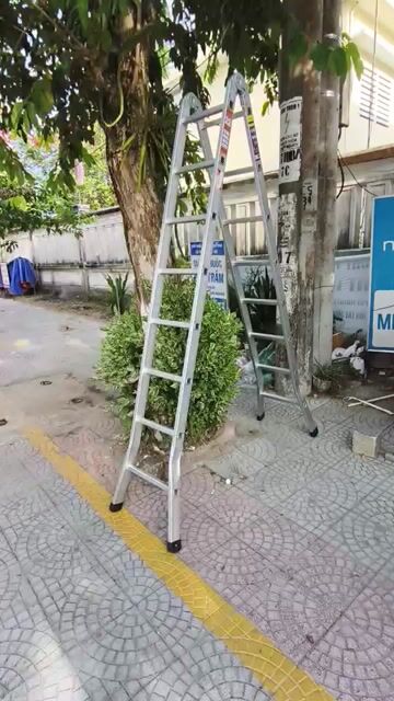 Thang nhôm Ninda A250 2m5. Mua bán Đồ chuyên dụng, Giống nuôi trồng tại Quận Sơn Trà Đà Nẵng được đăng bởi Thuỳ Trang hình 1
