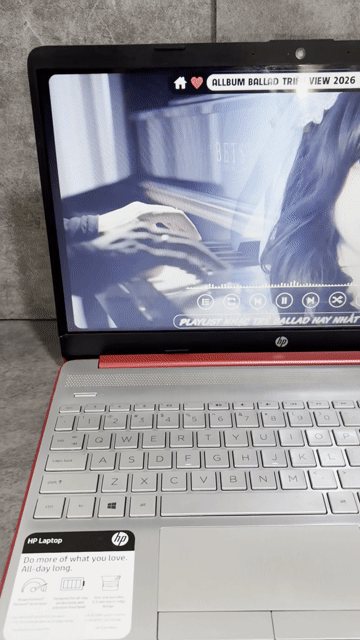 HP 15dw Pentium 6405u 4GB/256GB Đỏ. Mua bán Laptop tại Quận 6 Tp Hồ Chí Minh được đăng bởi Máy Tính Bảo Ngọc hình 1
