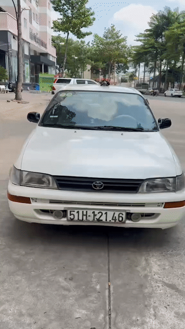 Toyota Corolla 1997 Trắng. Mua bán Ô tô tại Quận Bình Tân Tp Hồ Chí Minh được đăng bởi Minh Tuấn hình 1