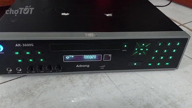 Đầu đĩa Karaoke Arirang AR-3600S Đen Đã sử dụng. Mua bán Tivi, Âm thanh tại Huyện Bình Chánh Tp Hồ Chí Minh được đăng bởi Le va loa amply bãi hình 1