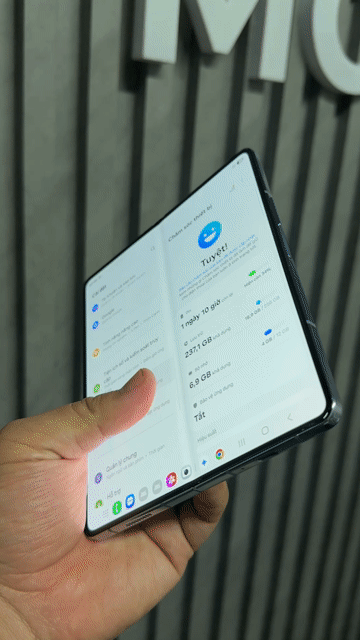 Samsung ZFold5 12GB/256GB Blue đã qua sử dụng. Mua bán Điện thoại tại Quận Bình Thạnh Tp Hồ Chí Minh được đăng bởi Đạt Mobi hình 1