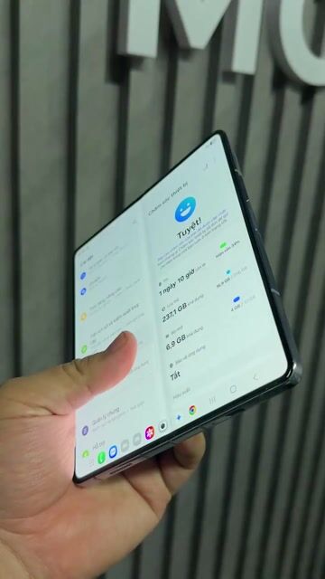 Samsung ZFold5 12GB/256GB Blue đã qua sử dụng. Mua bán Điện thoại tại Quận Bình Thạnh Tp Hồ Chí Minh được đăng bởi Đạt Mobi hình 1