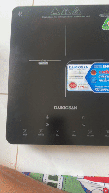 Bếp điện từ DAIKIOSAN Inverter mới 100%. Mua bán Bếp, lò, đồ điện nhà bếp tại Quận 12 Tp Hồ Chí Minh được đăng bởi Quốc Gia Dụng hình 1