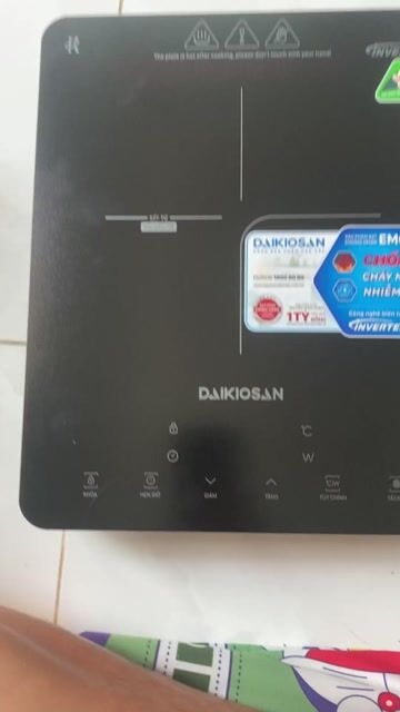 Bếp điện từ DAIKIOSAN Inverter mới 100%. Mua bán Bếp, lò, đồ điện nhà bếp tại Quận 12 Tp Hồ Chí Minh được đăng bởi Quốc Gia Dụng hình 1