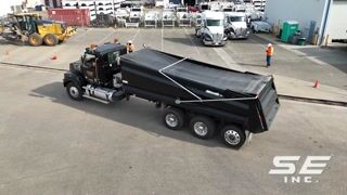 Semi Elliptical Dump for Paving