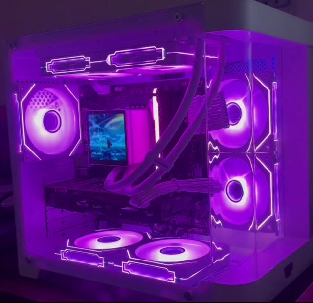 Case PC bể cá trắng cấu hình cao chiến game đồ hoạ. Mua bán Máy tính để bàn tại Huyện Thuỷ Nguyên Hải Phòng được đăng bởi PC Thông Thái hình 1
