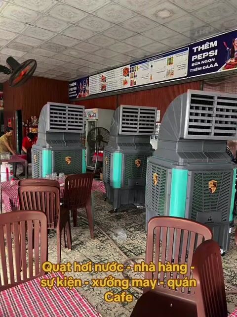 Quạt hơi nước công nghiệp 1500W 150L - có khay đá. Mua bán Quạt tại Quận 12 Tp Hồ Chí Minh được đăng bởi Điện Máy Thanh Trúc  hình 1