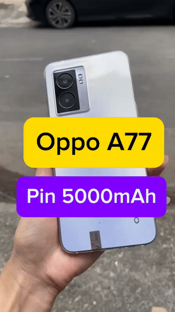 ĐIỆN THOẠI Oppo A77 5G 8GB/256GB + PIN TRÂU 5000. Mua bán Điện thoại tại Quận Bình Thạnh Tp Hồ Chí Minh được đăng bởi T MOBILE 2010 hình 1