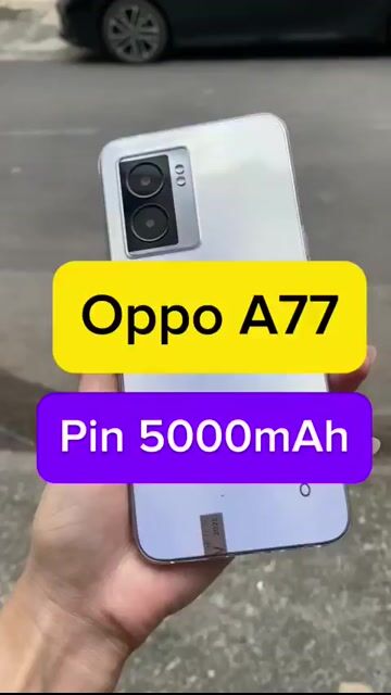 ĐIỆN THOẠI Oppo A77 5G 8GB/256GB + PIN TRÂU 5000. Mua bán Điện thoại tại Quận Bình Thạnh Tp Hồ Chí Minh được đăng bởi T MOBILE 2010 hình 1