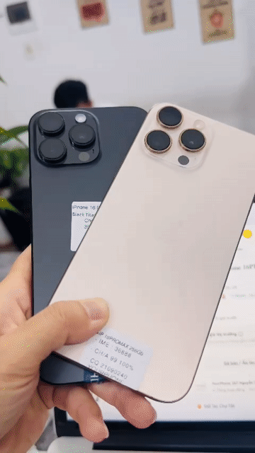 𝟏𝟔 𝐏𝐑𝐎 𝐌𝐀𝐗 𝟐𝟓𝟔𝐆 cnc 2 sim có trả góp. Mua bán Điện thoại tại Quận Hải Châu Đà Nẵng được đăng bởi Your Phone hình 1