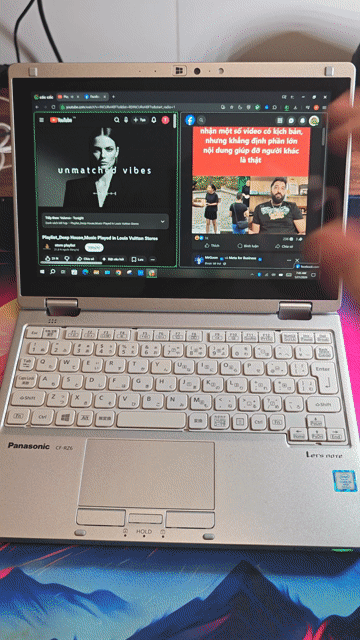 Laptop cảm ứng Panasonic i5 Pro Gen 7. Mua bán Laptop tại Quận Liên Chiểu Đà Nẵng được đăng bởi My Trà hình 1