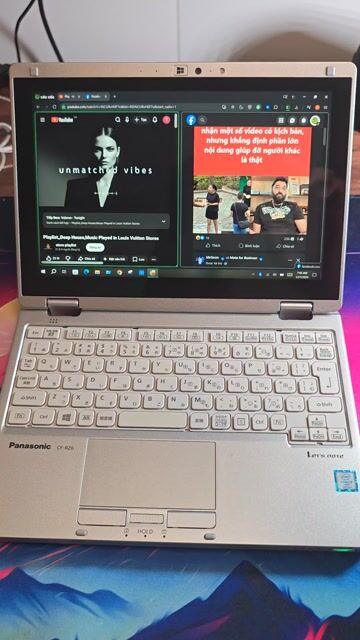 Laptop cảm ứng Panasonic i5 Pro Gen 7. Mua bán Laptop tại Quận Liên Chiểu Đà Nẵng được đăng bởi My Trà hình 1