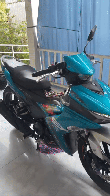 Yamaha Exciter 155 Xanh ngọc 23487 km. Mua bán Xe máy tại Thành phố Thuận An Bình Dương được đăng bởi Thằng Họ Khương hình 1