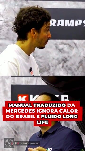 Manual da Mercedes traduzido ignora o calor do Brasil