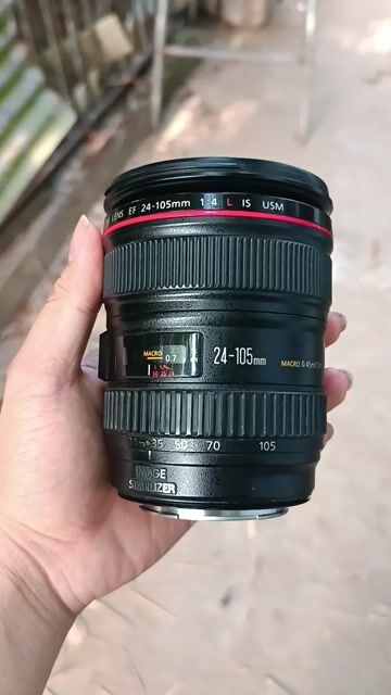 Ống kính Canon EF 24-105mm F4 L IS USM. Mua bán Máy ảnh, Máy quay tại Thành phố Trà Vinh Trà Vinh được đăng bởi Phước Minh Hậu hình 1