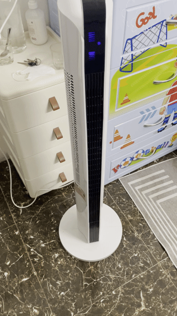 Quạt tháp Fujihome Trắng Lọc không khí ion Remote. Mua bán Quạt tại Huyện Mê Linh Hà Nội được đăng bởi Nguyen Minh Tri  hình 1