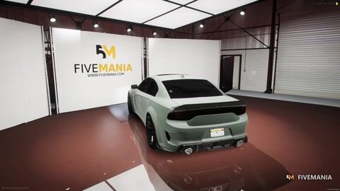 FIVEM Dodge Charger SRT Hellcat | Realistic Sports Sedan [Badged] Add-On | Fivem Ready | High Quality | Optimized — video preview