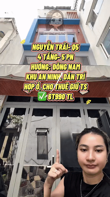 Mua bán Nhà ở Quận 5 Tp Hồ Chí Minh giá 6,99 tỷ