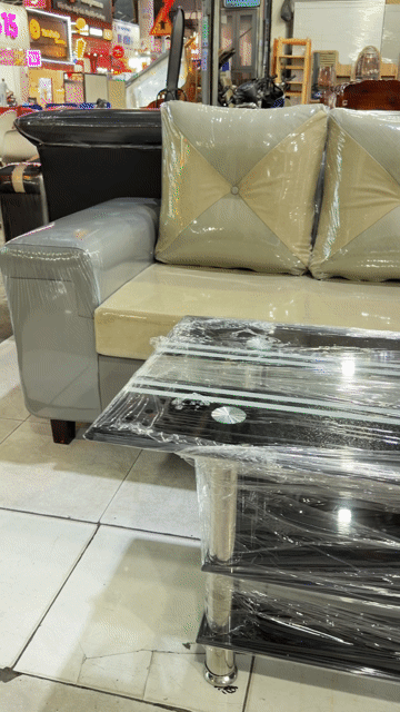 Sofa Mini Xám Vải. Mua bán Bàn ghế tại Huyện Hóc Môn Tp Hồ Chí Minh được đăng bởi Quang Linh hình 1