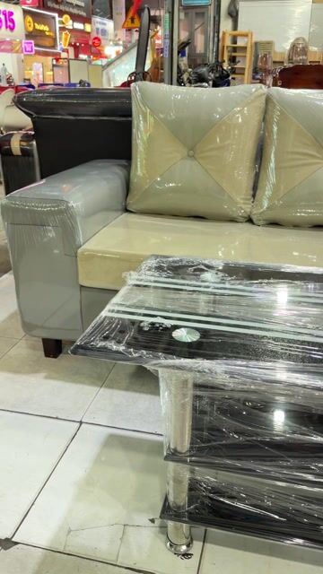 Sofa Mini Xám Vải. Mua bán Bàn ghế tại Huyện Hóc Môn Tp Hồ Chí Minh được đăng bởi Quang Linh hình 1