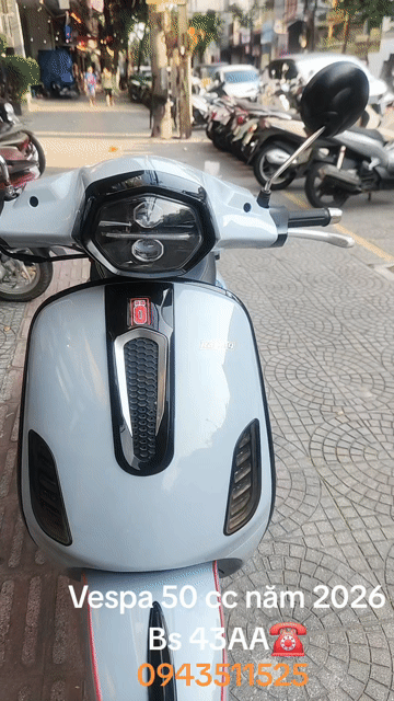 Vespa 50cc Xám Đèn Led 2 tầng. Mua bán Xe máy tại Quận Hải Châu Đà Nẵng được đăng bởi Manh hình 1