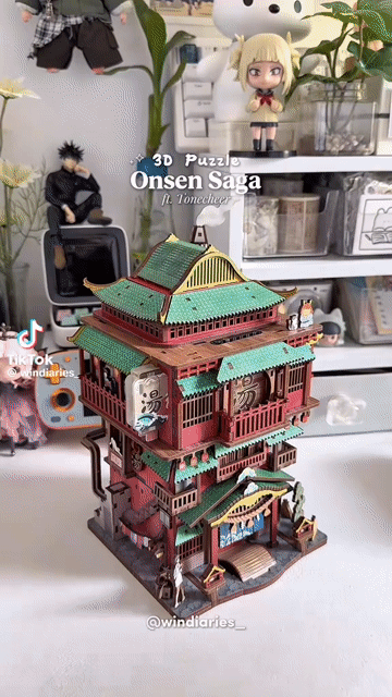 Mô hình gỗ Onsen Saga. Mua bán Sở thích khác tại Huyện Trảng Bom Đồng Nai được đăng bởi Tên chưa cung cấp hình 1