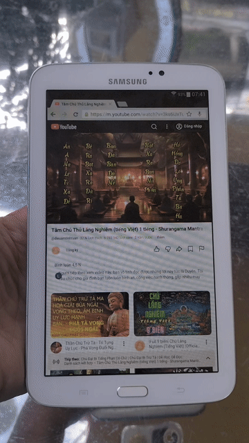 Samsung Tab3 Trắng. Mua bán Máy tính bảng tại Quận Ninh Kiều Cần Thơ được đăng bởi Long Nguyễn  hình 1