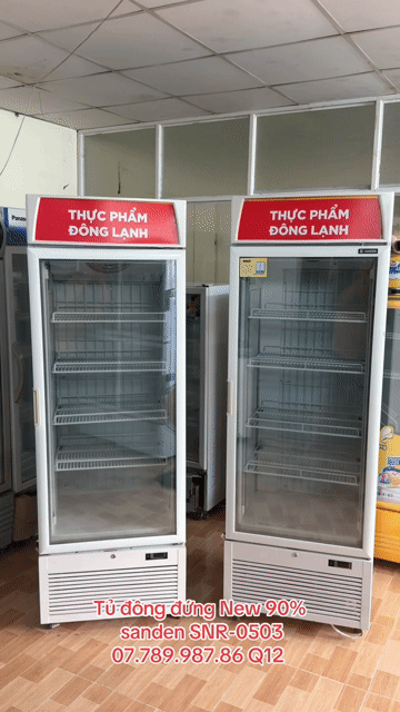 Tủ đông Sanden NRS-0503 500L Trắng 90% mới. Mua bán Tủ lạnh tại Quận 12 Tp Hồ Chí Minh được đăng bởi Hùng điện máy  hình 1