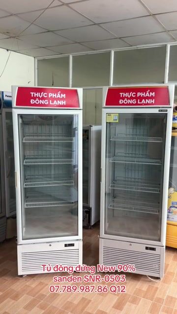 Tủ đông Sanden NRS-0503 500L Trắng 90% mới. Mua bán Tủ lạnh tại Quận 12 Tp Hồ Chí Minh được đăng bởi Hùng điện máy  hình 1