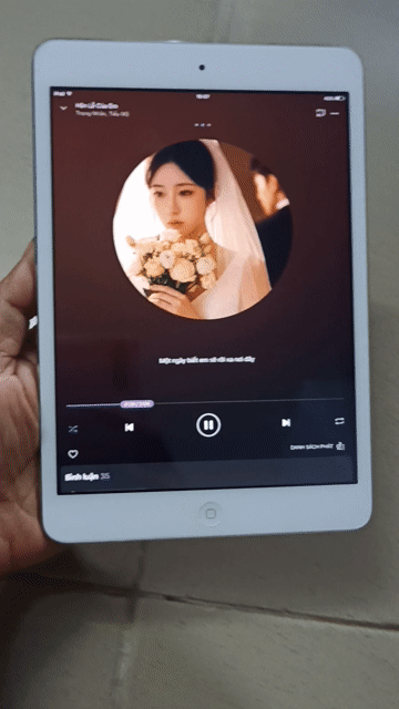 🍎iPad Mini1 wifi 16GB Bạc 550k. Mua bán Máy tính bảng tại Huyện Hóc Môn Tp Hồ Chí Minh được đăng bởi Phạm Thị Nhung hình 1