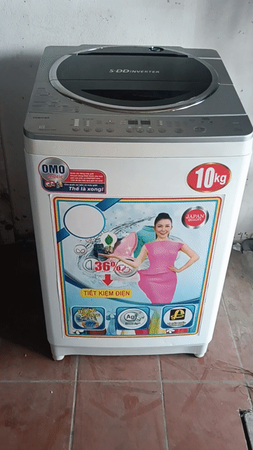 Bán Máy giặt Toshiba 10kg inverter. Mua bán Máy giặt tại Thành phố Thuận An Bình Dương được đăng bởi Điện máy giá rẻ hình 1
