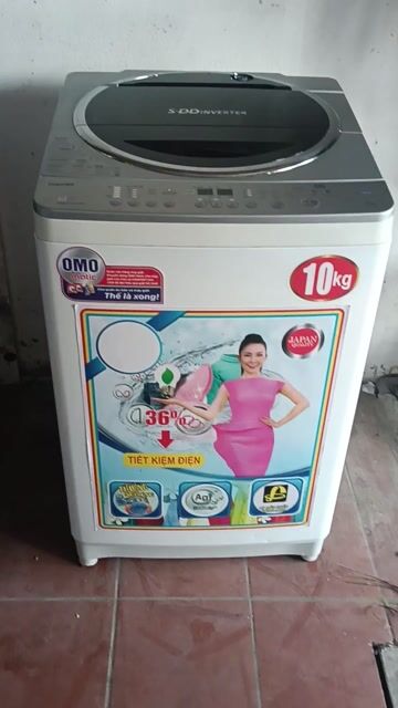 Bán Máy giặt Toshiba 10kg inverter. Mua bán Máy giặt tại Thành phố Thuận An Bình Dương được đăng bởi Điện máy giá rẻ hình 1