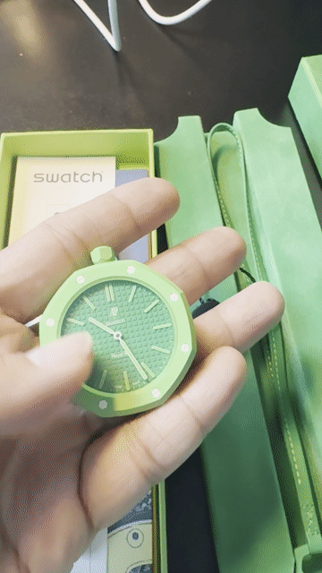 Audemars Piguet x Swatch Ceramic Xanh lá. Mua bán Đồng hồ tại Quận Bắc Từ Liêm Hà Nội được đăng bởi Bảo Sơn Mobile hình 1