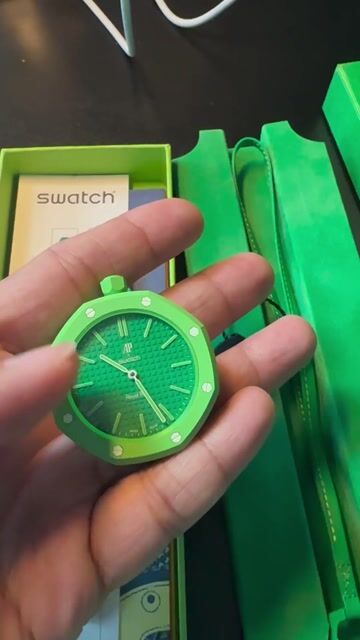Audemars Piguet x Swatch Ceramic Xanh lá. Mua bán Đồng hồ tại Quận Bắc Từ Liêm Hà Nội được đăng bởi Bảo Sơn Mobile hình 1