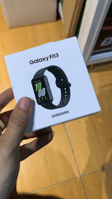 Samsung Galaxy Fit3 Đen Mới. Mua bán Thiết bị đeo thông minh tại Quận Bình Thạnh Tp Hồ Chí Minh được đăng bởi Minh Sang SamZone hình 1