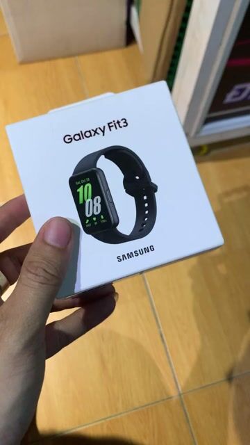 Samsung Galaxy Fit3 Đen Mới. Mua bán Thiết bị đeo thông minh tại Quận Bình Thạnh Tp Hồ Chí Minh được đăng bởi Minh Sang SamZone hình 1