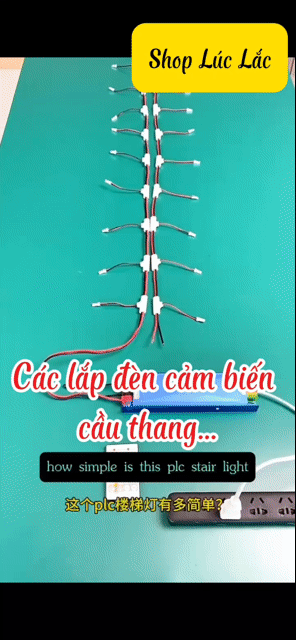 Bộ đầy đủ Đèn LED cầu thang thông minh cảm ứng.. Mua bán Đèn tại Quận Phú Nhuận Tp Hồ Chí Minh được đăng bởi Mr Thao hình 1