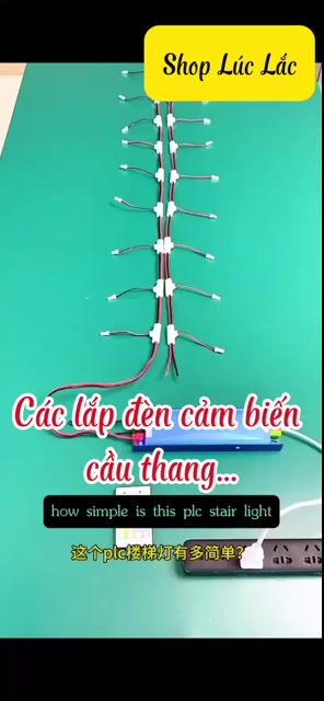 Bộ đầy đủ Đèn LED cầu thang thông minh cảm ứng.. Mua bán Đèn tại Quận Phú Nhuận Tp Hồ Chí Minh được đăng bởi Mr Thao hình 1