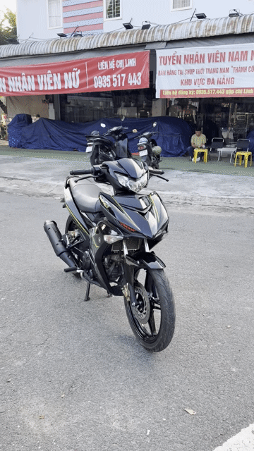 Yamaha Exciter 150 Đen. Mua bán Xe máy tại Quận Liên Chiểu Đà Nẵng được đăng bởi Xe máy cũ đức nguyễn hình 1