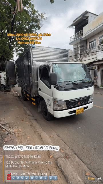 Mitsubishi Fuso Canter 2010 1.75 tấn. Mua bán Xe tải, xe ben tại Thành phố Thủ Đức Tp Hồ Chí Minh được đăng bởi Tí Sang hình 1