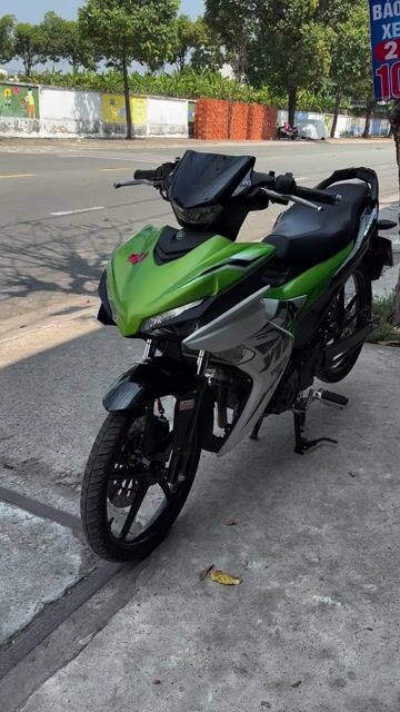 Yamaha Exciter 155 2023 Xanh lá. Mua bán Xe máy tại Thị xã Bến Cát Bình Dương được đăng bởi xe máy trả góp tín nghĩa  hình 1