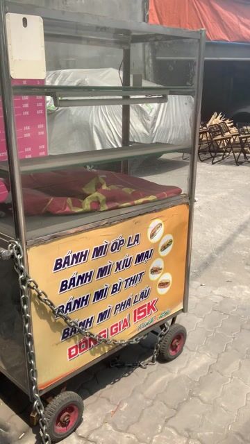 Xe đẩy bán hàng Inox Bạc. Mua bán Đồ chuyên dụng, Giống nuôi trồng tại Quận 7 Tp Hồ Chí Minh được đăng bởi HOÀNG CHI hình 1