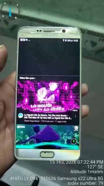 Samsung Note 5 4GB/32GB Vàng. Mua bán Điện thoại tại Quận 12 Tp Hồ Chí Minh được đăng bởi Lý Thanh hieu hình 1